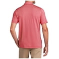 thumbnail image 2 of Yellow Rooster Mens Short Sleeve Gingham Polo Shirt Rich Red/ White XL, 2 of 7