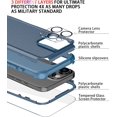 thumbnail image 5 of Diverbox Phone Case for iphone 16 Pro Max with Screen Protector, Heavy Duty Protection Shockproof DropProof Cover Compatible with MagSafe - Blue, 5 of 7