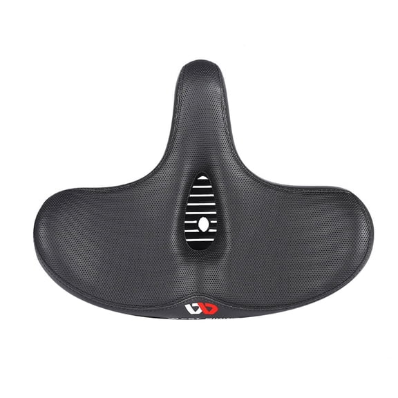 MixMart Bike Seat Wide Comfortable Cycling Saddle Shock Absorption Bicycle Seat Cushion for Mountain Road Bike Men Women