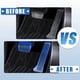 thumbnail image 3 of Coche Pie Pedal Pastillas Acelerador Gasolina Freno Pedal Cubierta Kit Azul Negro, 3 of 7