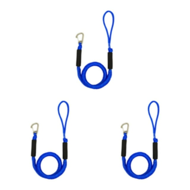 Maytalsory 2pcs Rustproof Mooring Rope For Boat Ensuring On Waves Strong Load-bearing blue 3Set
