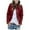 A-Red169, variant on Women Coats Autumn Spring Solid Color Long Sleeve Buttons Down Jackets Elegant Ladies Formal Coats