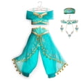 thumbnail image 1 of Vestido de fiesta de princesa Disney para niñas, disfraz de Frozen, Elsa, Rapunzel, Addams, regalo de cumpleaños, 1 of 4