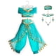 thumbnail image 1 of Vestido de fiesta de princesa Disney para niñas, disfraz de Frozen, Elsa, Rapunzel, Addams, regalo de cumpleaños, 1 of 4