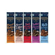 Niagara Chocolates Chocolate Bar Variety 5-Pack (3oz) - 1 Bar per flavor