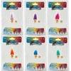 World's Smallest Good Luck Trolls Orange, Blue, Rainbow, Teal, Pink & Purple Set of 6 Micro Figures