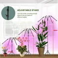 thumbnail image 3 of LED Grow Lights for Indoor Plants, Full Spectrum Plant Light with Stand, USB Plug Adjustable Tripod 15-63inch for Floor Plants, Red/Blue/White, 3/9/12H Timer, 3 of 9