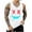 White, variant on UVEASISHA Men's Graphic Tank Tops Graffiti Smiley Face Print Sleeveless Workout Shirts Regular Fit Casual Gym Muscle Tanks Black 4XL