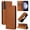 Brown, variant on For Samsung Galaxy A24 4G Case, Premium PU Leather Wallet Folio Cover with RFID Blocking Card Holders and Kickstand, Shockproof Full-Body Protective Flip Magnetic Closure Phone Case,Rosegold