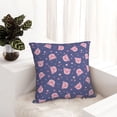thumbnail image 6 of Yiaed Cute Pig Print Pillow Covers Super Soft Decorative Square Throw Pillow Covers Case Cushion Covers for Sofa Couch Bedroom Car Decor（No pillow core）-26"x26", 6 of 7