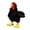 Black, variant on Realistic Rooster Plush Large Stuffed Animal With Red Comb For Farm Themed Decor & Comfort(Black-20Cm)