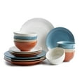 thumbnail image 3 of Sango Siterra Painter's Palette 16-Piece Stoneware Dinnerware Set, 3 of 8
