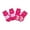 Hot Pink, variant on 4Pcs Dog Shoes Breathable Pet Shoes Outdoor Dog Booties Pavement Dog Paw Protectors For Walking Hiking Running Light Blue M