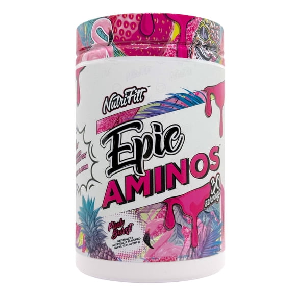 Epic Aminos 30 servicios Pink Burst Nutrifitt blanco