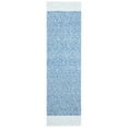 thumbnail image 3 of SAFAVIEH Nantucket Adria Geometric Chevron Area Rug, Ivory/Blue, 3' x 5', 3 of 4
