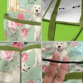 thumbnail image 5 of Garden Tool Bag,Labrador Dog and Flower Floral Garden Tool Organizer,Garden Gifts,Waterproof Multi-Pocket Garden Tool Storage 11.8x5.5x11.4 Inch(Tools NOT Included), 5 of 6