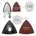 thumbnail image 7 of 104Pcs Oscillating Tool Detail Sanding Pads, 2Pcs Triangle Sanding Pads and 2Pcs Finger Sanding Pad, 100Pcs Sandpaper, 7 of 7