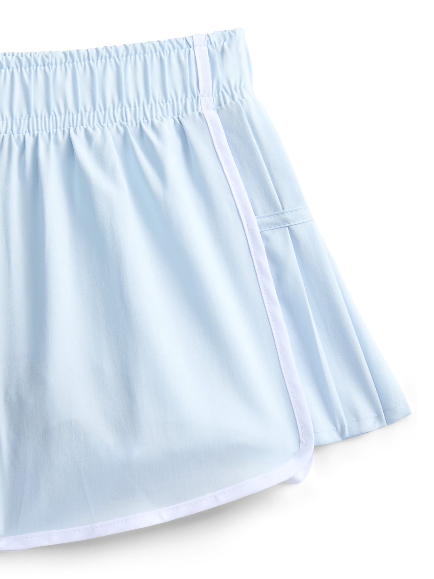 Athletic Works Girls Active Ruffle Shorts, Sizes 4-18