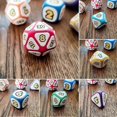 thumbnail image 2 of Jeu de dés de Rôle de Table, Ensemble de dés Dnd Dd Jeux de Société de Table Familiale, dés Polyédriques Uniques D20 Cadeaux, 2 of 4