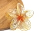 thumbnail image 3 of Pinza para el pelo con forma de flor transparente, pasadores para el pelo tipo banana, pinza antideslizante para la mandíbula, bonita pinza para el pelo para niñas, soporte para cola de caballo para m, 3 of 8