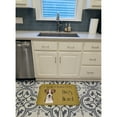thumbnail image 3 of Carolines Treasures BB1450RUG Jack Russell Terrier Spoiled Dog Lives Here Machine Washable Memory Foam Mat 19 X 27", 3 of 4