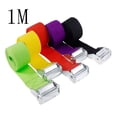 thumbnail image 1 of 1M Buckle Tie-Down Belt Cargo Straps For Car Motorcycle Bike With Metal Buckle Tow Rope Strong Ratchet Belt For Lugga Bag, 1 of 6