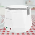 thumbnail image 3 of 1.6L Mini Portable Electric Rice Cooker Rice Cooking Tool for 12V Car Use White, 3 of 5