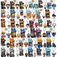 thumbnail image 4 of Llaveros Funko POP 2024 Dragon Ball Star Keychain Wars Spiderman Attack on Levi Toy STITCH Rick Kurama Todoroki Figura Juguetes, 4 of 5