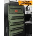 thumbnail image 4 of Bolsa enrollable para herramientas Wessleco, 473 ml, lona multiusos, verde, 4 of 9