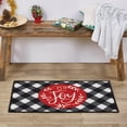 thumbnail image 2 of Holiday Collection Wreaths Area Rug, 3' x 2', 2 of 5