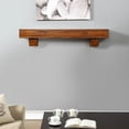 thumbnail image 3 of Duluth Forge 48in. Fireplace Shelf Mantel With Corbel Option Included - Antique Grey Finish - Model# DFSM48-GR, 3 of 7