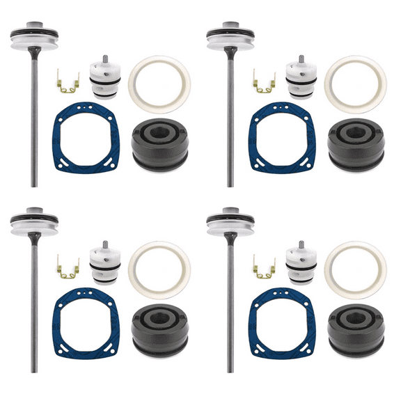 4X CN70 CN81204 Piston Driver, CN31563 Piston Bumper, CN37549 Cylinder Cap,CN37375 Cylinder Seal,for CN70 Coil Nailer