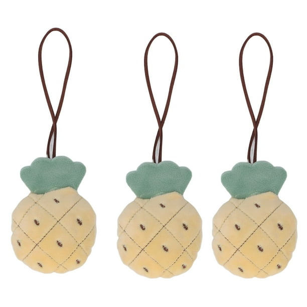 Colgante De Llavero, Lindo Colgante De Llavero Con Etiqueta De Nombre De Felpa De 3 Piezas Para Dormitorio