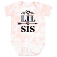 thumbnail image 3 of Inktastic Lil Sis Girls Sister Announcement Girls Baby Bodysuit, 3 of 5
