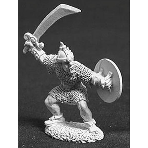 Reaper Miniatures Orc Warrior Of Kargir #02272 Dark Heaven Unpainted Metal