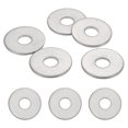 thumbnail image 1 of 5 Pcs M10.5 Rondelles Plates en Acier Inoxydable 304 10.5mm ID 32mm OD 2mm Épais, Argent, 1 of 6