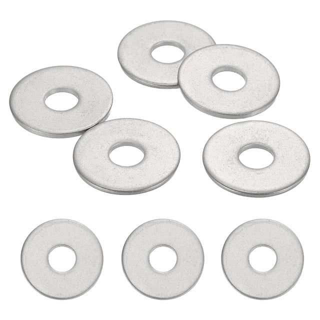 5 Pcs M10.5 Rondelles Plates en Acier Inoxydable 304 10.5mm ID 32mm OD 2mm Épais, Argent