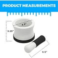 thumbnail image 6 of Cooler Kitchen Ez-Grip Ceramic and Silicone Mortar and Pestle Set, 6 of 9