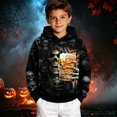 thumbnail image 2 of Weebloom Kids Halloween Hoodies For Boys Funny Graphic Fleece Toddler Hoodie Pullover Tops,Size 4-14 Y, 2 of 4
