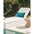 thumbnail image 7 of Pack of 4 Outdoor Lumbar Pillow Covers 12x20 Inch, Teal Marble Waterproof Throw Pillow Covers Set, Turquoise Marble Crack Abstract Modern Art Decorative Cushion Cases for Patio Porch Car, 7 of 7