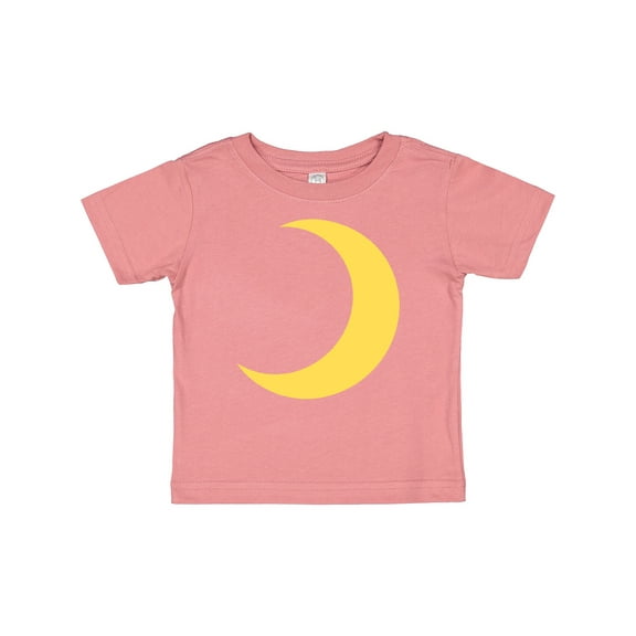 Inktastic Cute Yellow Moon Boys or Girls Baby T-Shirt