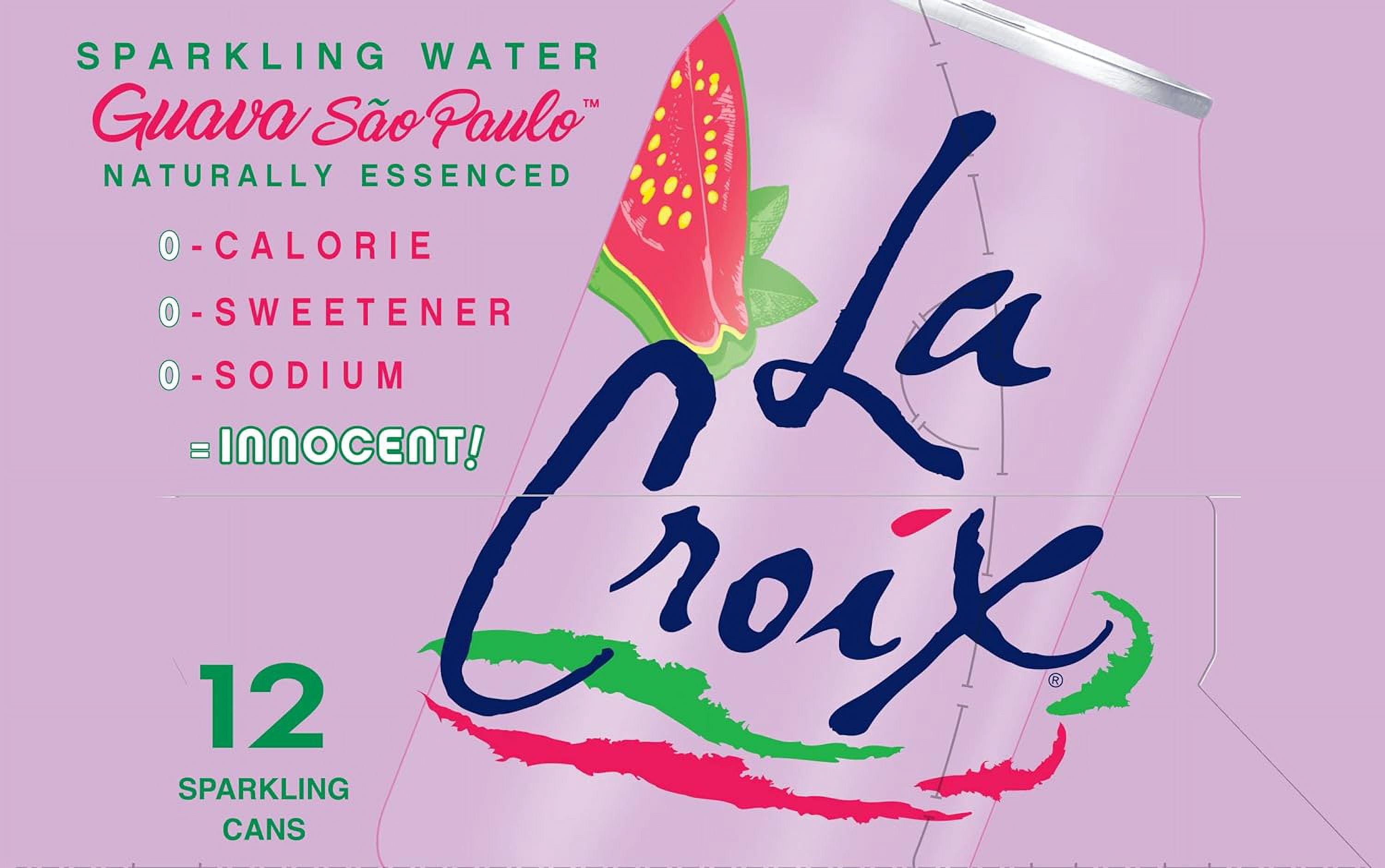 Lacroix - Sparkling Water Guava Sao Pl - Case of 2-12/12 FZ
