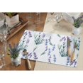 thumbnail image 2 of Saro Lifestyle Lavender Print Placemat (Set of 4), 2 of 5