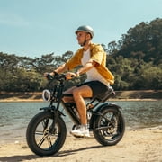 HiKeep Class 2 Electric Bike for Adults, 20 MPH, 750W Fat Tire Ebike, 48V 15.6Ah 748.8Wh Battery, 20 x 4 Inch, Shimano 7-Speed, UL2849