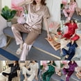 thumbnail image 3 of Womens Casual Tops Pants Pajama sets Loose Comfortable home clothes, 3 of 8