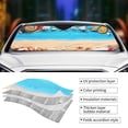 thumbnail image 5 of Disketp Windshield Sun Shade, Car Sun Shade For Front Window Boards And Beach Sunshades Sun Visor Protector Blocks Uv Rays Foldable, 5 of 9