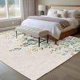 thumbnail image 4 of Eucalyptus Leaves Area Rugs 6'x9', Washable Small Throw Rugs for Kitchen Dining room, Sage Green Summer Botanical Weeping Indoor Outdoor Rug Non-Slip Low Pile Carpet Runner Reversible Floor Mats, 4 of 8