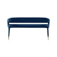 thumbnail image 7 of Meridian Furniture Destiny Navy Velvet Bench, 7 of 7
