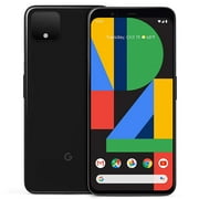 Restored Google Pixel 4 XL (128GB, 6GB) 6.3" (GSM + CDMA) 4G LTE Fully Unlocked (Verizon, T-Mobile, AT&T, Straight Talk) - Black (Refurbished)
