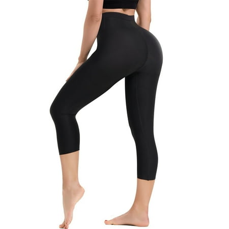 

Gotoly Hi-Waist Butt Lifter Thigh Slimmer Panties For Women Tummy Control Body Shaper Shorts Waist Trainer Shapewear Shorts(Black Small)